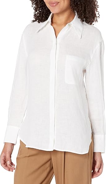 Women's Relaxed L/S Button Down