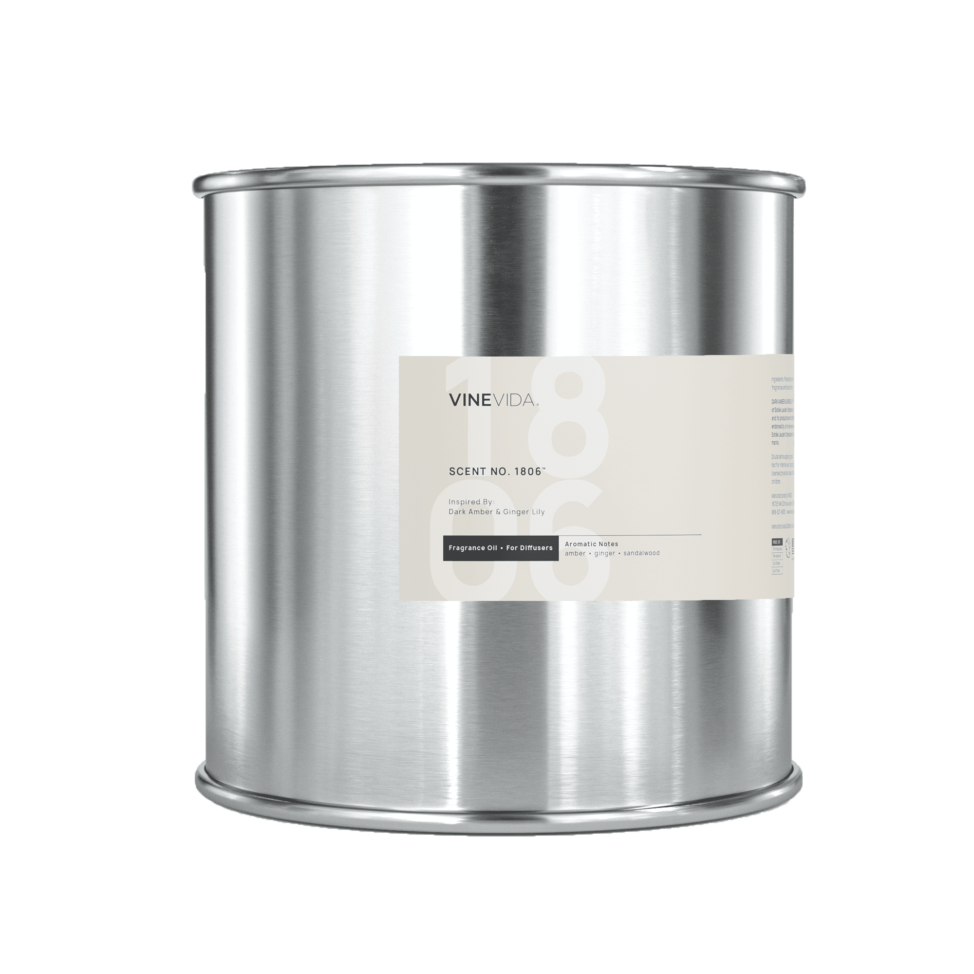 NO. 1806 Fragrance Oil for Cold Air Diffusers - Inspired by: Dark Amber & Ginger Lily by Jo Malone
