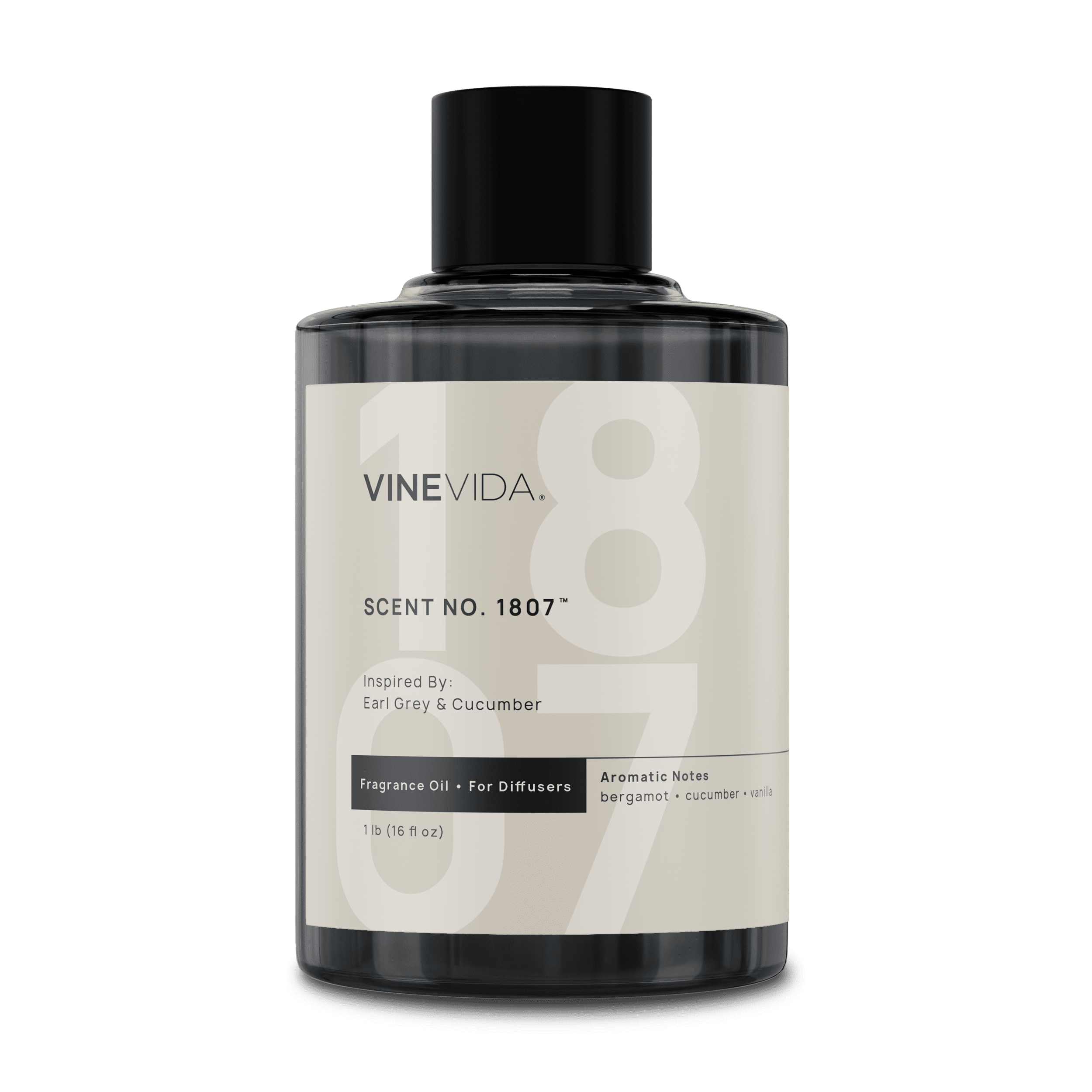 NO. 1807 Fragrance Oil for Cold Air Diffusers - Inspired by: Earl Grey & Cucumber by Jo Malone