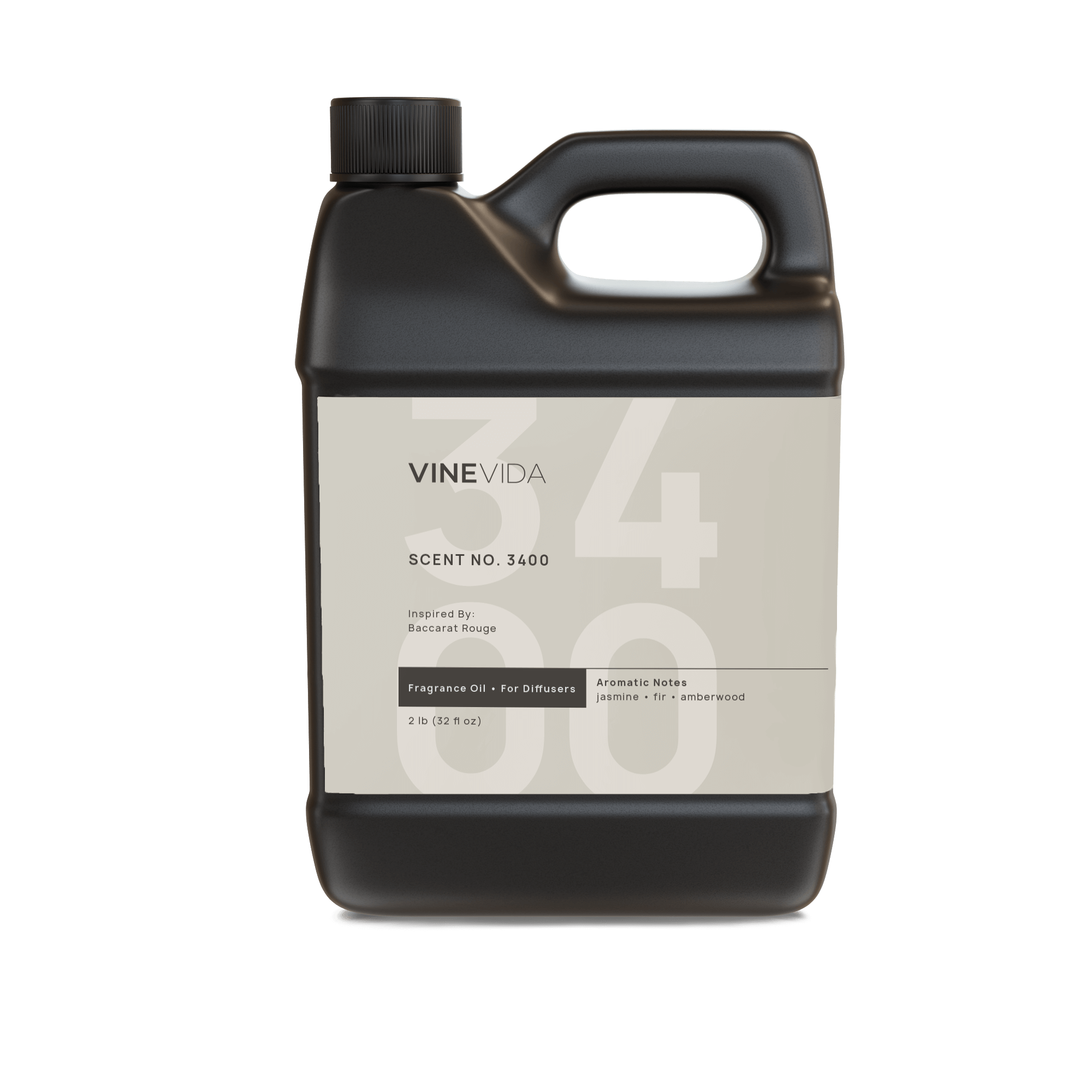 NO. 3400 Fragrance Oil for Cold Air Diffusers - Inspired by: Baccarat Rouge 540 by Maison Francis